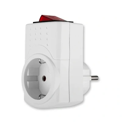 Image de REV Prise adaptateur avec interrupteur