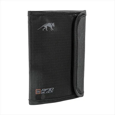 Image de Tasmanian Tiger TT Passport Safe RFID B Porte Documents Noir 15 x 11 1 cm