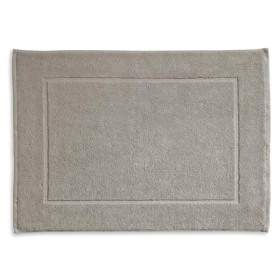 Image de kela Tapis de Bain Ladessa, 60 cm x 100 cm, 100% Coton, Gris argenté, Lavable à C, adapté au Chauffage Sol, 23486