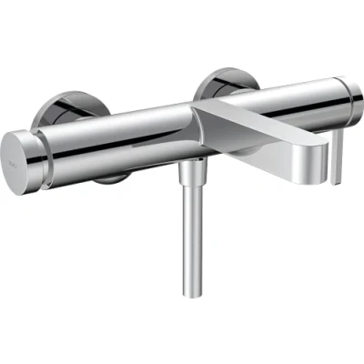 Image de Hansgrohe Finoris Mitigeur monocommandé pour Bain Apparent, saillie 194 mm, 76420, Coloris: Chrome 76420000