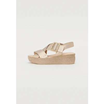 Image de Gabor Sandales compensées, Femme, Taille: 38.5, Puder Cuir
