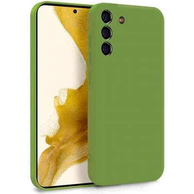 Image de MyGadget Coque pour Samsung Galaxy S22 Plus Case Silicone Souple &amp; Soft Doublure Microfibre Cover TPU Protection Extra Fine Légère Vert