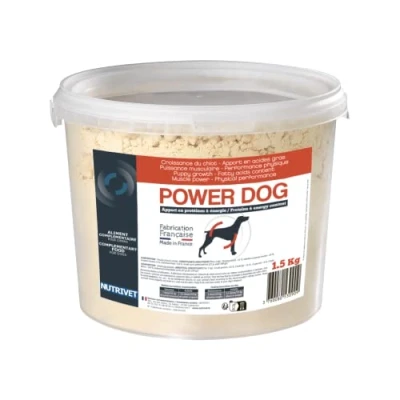 Image de NUTRIVET Aliment Complémentaire pour Chiens Power Dog Pot 1,5 Kg