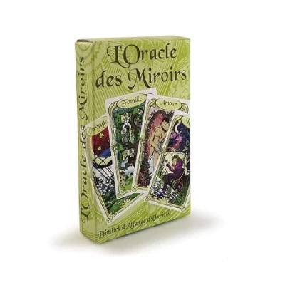 Image de Jouets Jeu l&#039;oracle des miroirs 53 Cartes divinatoires + lexique d&#039;apprentissage Dimitri d&#039;alfange d&#039;uvril cartomancie, voyance grimaud