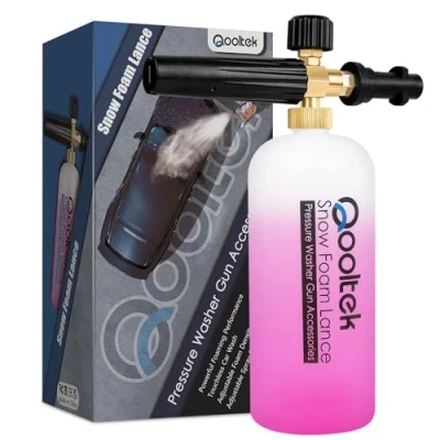 Image de Réglable Canon à mousse buse de 1L en neige Lance distribution savon pour pistolet nettoyeur haute pression Karcher K série K2 / K3 K4 K5 K6 K7
