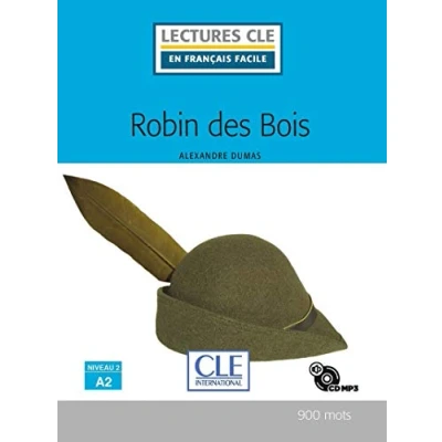 Image de Robin des bois Niveau 2/A2 Lecture CLE en français facile Livre + CD