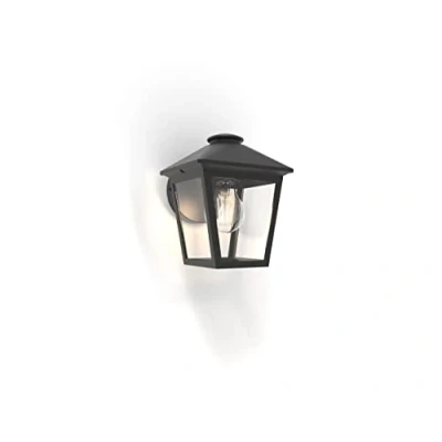 Image de Lutec ZAGO 5294502012 Applique murale extérieure E27 Noir