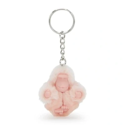 Image de KIPLING Monkeyclip XS Kh Très Petit Porte Clés en Forme de Singe, Singes/Porte Clés, Pink Shine (Rose)