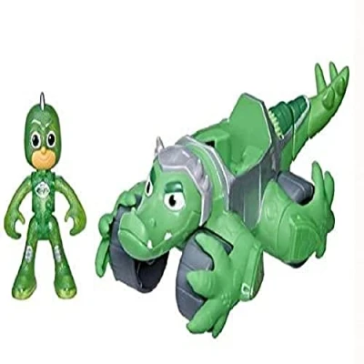 Image de PJ Masks Animal Power, véhicule Pyja Destrier Deluxe de Gluglu, Jouet préscolaire avec Figurine dès 3 Ans F5342 Multicolore