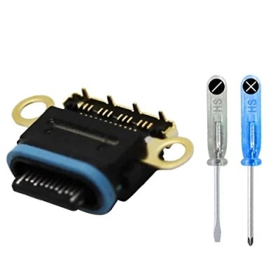 Image de MMOBIEL Connecteur d&#039;accueil Compatible avec Google Pixel 6 Pro / 7/7 Remplacement du Port de Chargement Type C INCL. Tournevis