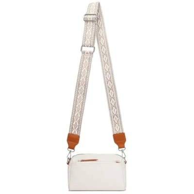 Image de Miss Lulu Sac à Main Femme Bandoulière,Crossbody Bag Sacs Caméra Unisexes avec Large Bandoulière Réglable PU Denim Style