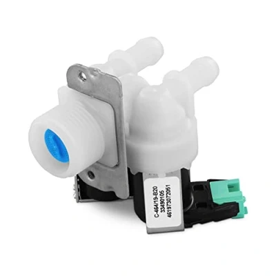 Image de DL pro Électrovanne 2 voies 180 11 mm pour machine à laver Whirlpool Bauknecht Ignis 481228128468