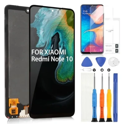 Image de pour Xiaomi Redmi Note 10 4G / 10s Écran LCD, LCD Tactile Remplacement M2101K7AI M2101K7AG Numériseur Assemblé avec Réparation Kits (Pas 5G)