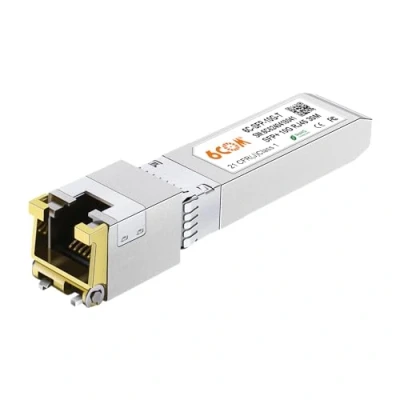 Image de 6COMGIGA Émetteur récepteur SFP+ 10GBase T, Module cuivre 10G vers RJ45, Cat.6a/7, jusqu&#039;à 30 mètres, pour Cisco SFP TS, Ubiquiti, D Link, Supermicro, Netgear, MikroTik S+RJ10 et Plus
