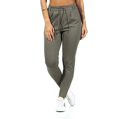 Image de ONLY Onlpoptrash LIFE EASY COL NOOS Pantalon classique, Femme, Taille: Mx30, Bungee cord