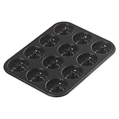 Image de Tala 10A11237 Performance Mini moule à chignon en acier carbone 12 tasses