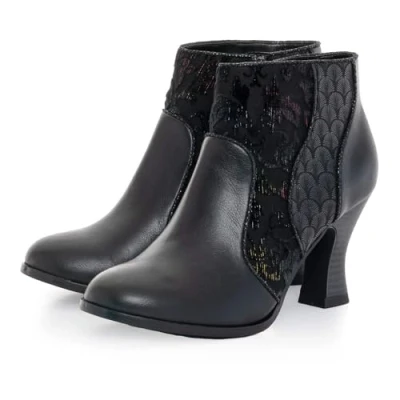 Image de Ruby Shoo Leighton Bottes à talons hauts pour femme, Noir , 37 EU