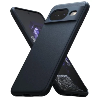 Image de Ringke Coque Compatible avec Google Pixel 8 [Onyx] Antidérapant Antichoc Protection Robuste Flexible Ultra Fine TPU Souple Durable Étui Navy