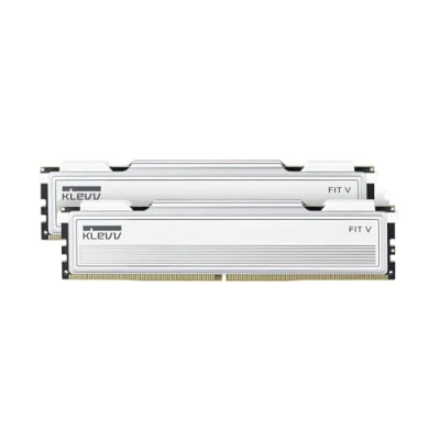 Image de KLEVV FIT V 32GB (2X 16GB) DDR5 Gaming RAM 6000MT/s PC5 48000 Non tamponnée ECC 1,35V CL30 Kit de modules mémoire