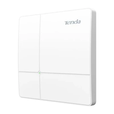 Image de Tenda i23 AC1200 Point d&#039;accès(Wi FI 802.11ac Double Bande, 1 Port Gigabit, gérable Via APP/Interface Web, 802.3at PoE+ Powered, avec Bloc d&#039;alimentation Blanc)