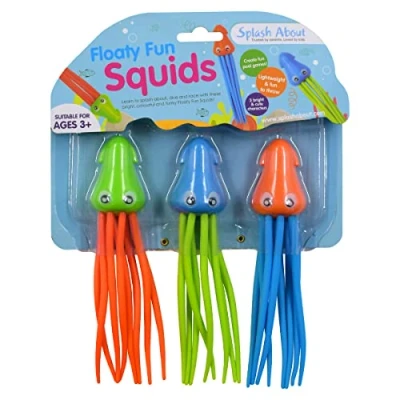 Image de Splash About Floaty Fun Squid Jouet de plongée Paquet 3