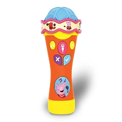 Image de Peppa Pig none Singalong &amp; Learn Microphone Multicolore