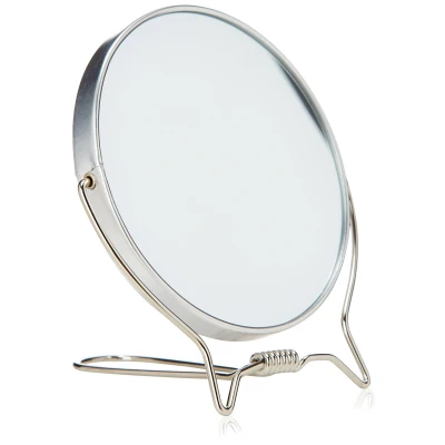 Image de MIROIR double métal x3 avec support rabattable 12,2 cm 1 pc