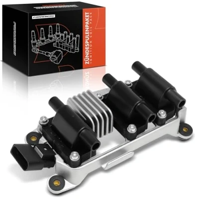 Image de Frankberg 1x Bobine d&#039;allumage Compatible avec A4 2.4L 2.8L 1996 2000 Avant 2004 P.a.s.s.a.t 2005 Variant 1997 A6 A8 Superb I Remplacer# 078905104
