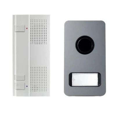 Image de kit audio mikra alu 2 fils mains libres urmet 1122/61