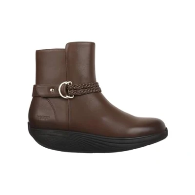 Image de MBT Bottes habillées Uki Boot de pour femmes. marche anatomiques et confortables en nappa. Chaussures physiologiques stables avec semelle type rocker.