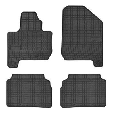 Image de FROGUM 547280 Ensemble de tapis sol Caoutchouc avant et arrière 4 noir Sur mesure