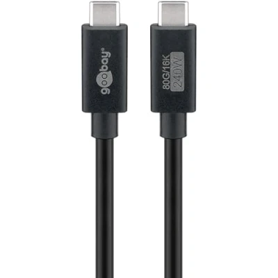 Image de Goobay Modèle du produit : Câble USB 4 2.0 Type C (M/M) Neuf