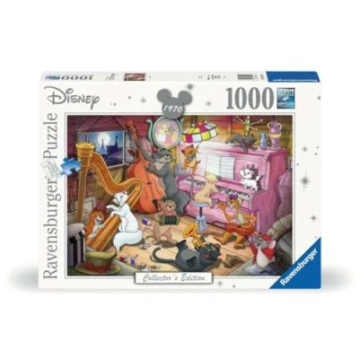 Image de Ravensburger Disney Collector&#039;s Edition Puzzle Aristochats 1000 pièces pour Adultes et Enfants à partir de 12 Ans, 17542, Blanc, 70 x 50 0,2 cm