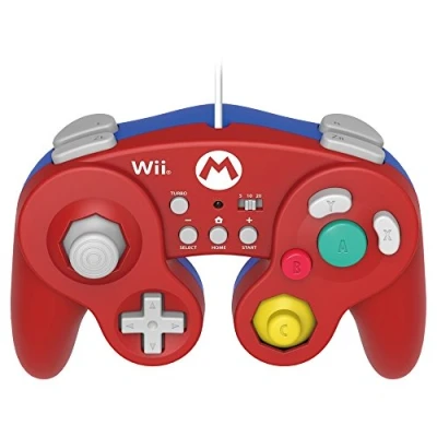 Image de Spécial Smash Bros ? Manette rouge forme Game Cube Mario WII U