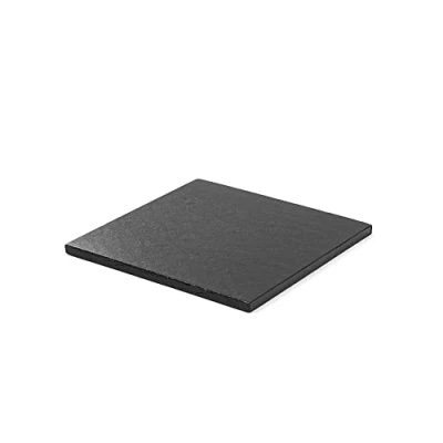Image de Decora COD. 0931772 Support À GÂTEAU CARRÉ Noir 35 X H 1,2 CM