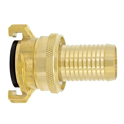 Image de VARIOSAN Raccord d&#039;aspiration et haute pression 12432, douille 1 1/4&quot;, laiton nu, système Geka