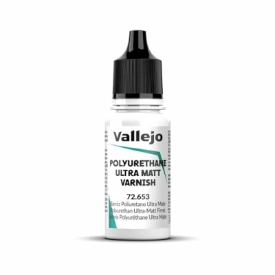 Image de Vallejo AV Game Color Vernis Pur Ultra Mat 18 ML Set de Peinture, VAL72653