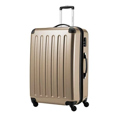 Image de HAUPTSTADTKOFFER Alex Bagage Rigide Valise Grande Taille, Trolley avec 4 Roues multidirectionnelles, 75 cm, 119 litres, Champagne
