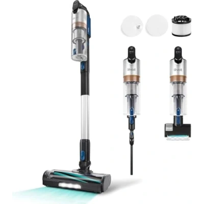 Image de LEVOIT Aspirateur Balai sans Fil, Anti emmêlement, Filtration HEPA à 99,99 % 240 W Puissante, jusqu&#039;à 60 min, Affichage LED, avec Mini Brosse Turbo pour Sols, Poils d&#039;Animaux Électrique