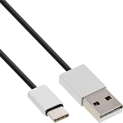 Image de InLine Câble USB (M) pour C 2.0 3 m noir