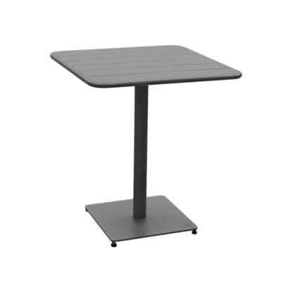 Image de Hespéride Table de Jardin carrée Phuket Graphite