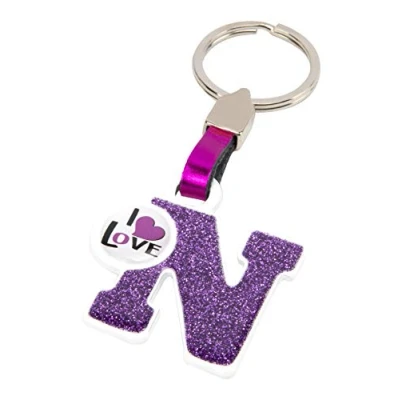 Image de BCCorona Porte CLÉS Lettre N Rose