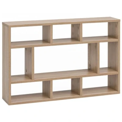 Image de Étagère murale FINEBUY 75x51x16 cm Sonoma Rectangulaire Design Moderne