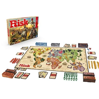 Image de Jeu Risk avec Dragon, Compatible Alexa d&#039;Amazon, de stratégie, à partir 10 Ans, inclut Un jeton spécial exclusivité Amazon