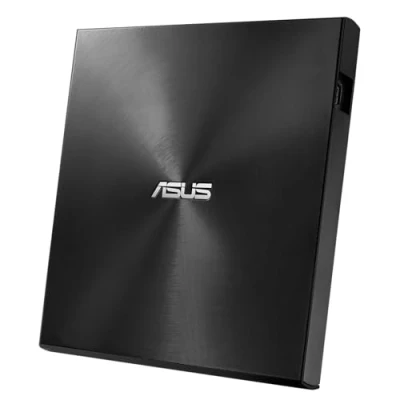 Image de ASUS ZenDrive U8M (SDRW 08U8M U) Lecteur &amp; Graveur DVD externe ultraslim (interface USB C, compatible avec Windows et Mac OS, Prise en charge de M Disc, logiciel sauvegarde inclus) Noir