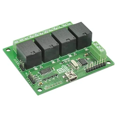 Image de Module relais USB (4 canaux, 12 V)