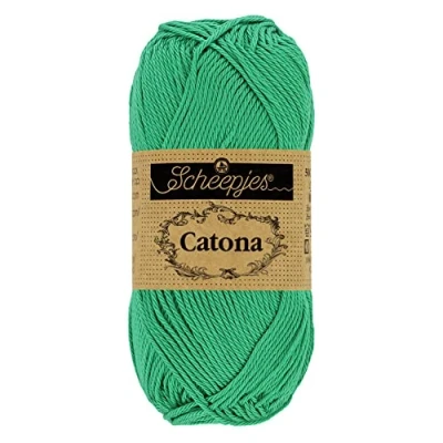 Image de Scheepjes Catona 241 Perroquet Vert Fil 10x10g