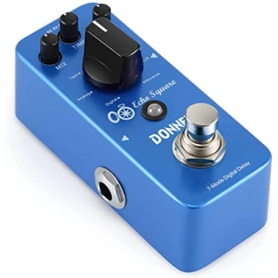 Image de Donner Delay Pedal, Digital Guitar Pédale, 7 Effets Analog Tape Mod Sweep Lofi Reverse