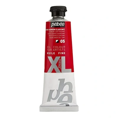 Image de Peinture huile XL 37ml Pebeo Rouge Cadmium Clair