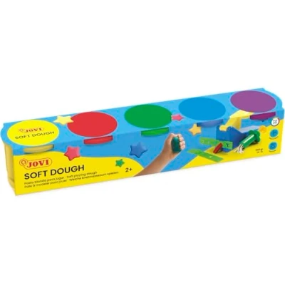 Image de Jovi Air Dry, Pâte à Modeler autodurcissante Base d&#039;argile Humide, Séchage l&#039;air sans Four, Couleur Terracotta, 250 Grammes, Idéale pour Les Enfants de 3 Ans et Plus (84)